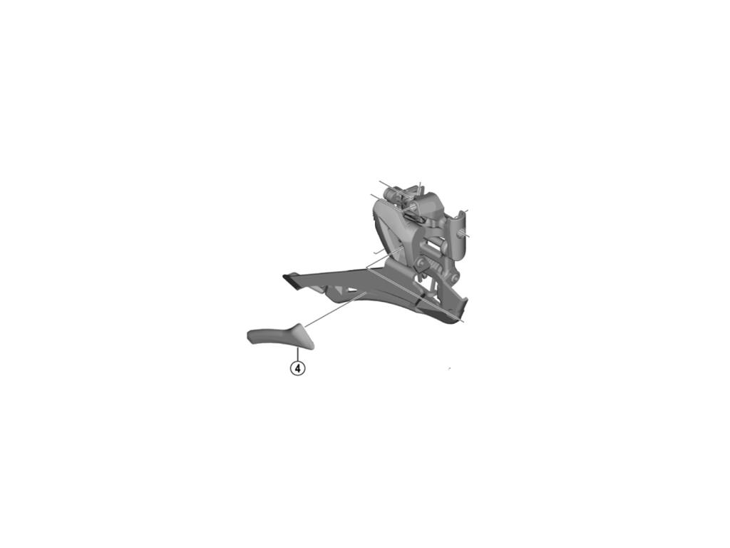 Dura Ace   Inder Slidplade Til Forskifter   Fd 9100 fra Shimano