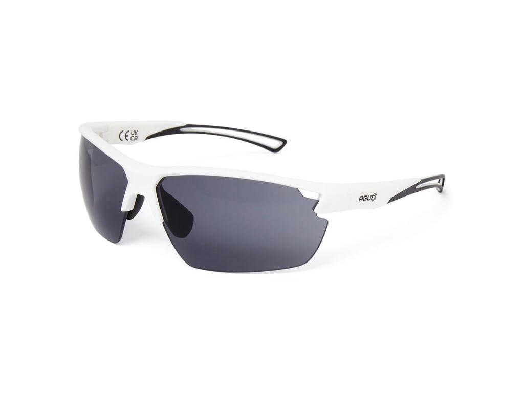 Valiant   Cykelbrille Med Uv 400 Linser   Hvid fra Agu