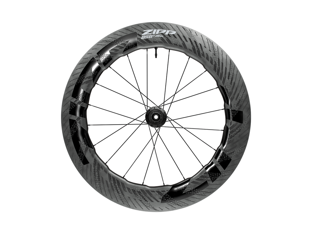 858 Nsw 700c Baghjul Shimano Body   12x142mm E Thru   Disc Centerlock fra Zipp