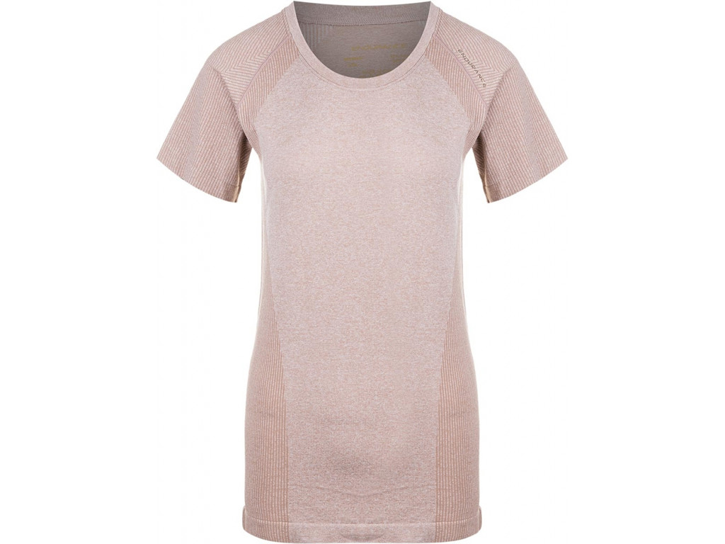 Halen Seamless   T Shirt M. Korte ærmer   Dame   Warm Taupe    Str. Xxs Xs fra Endurance