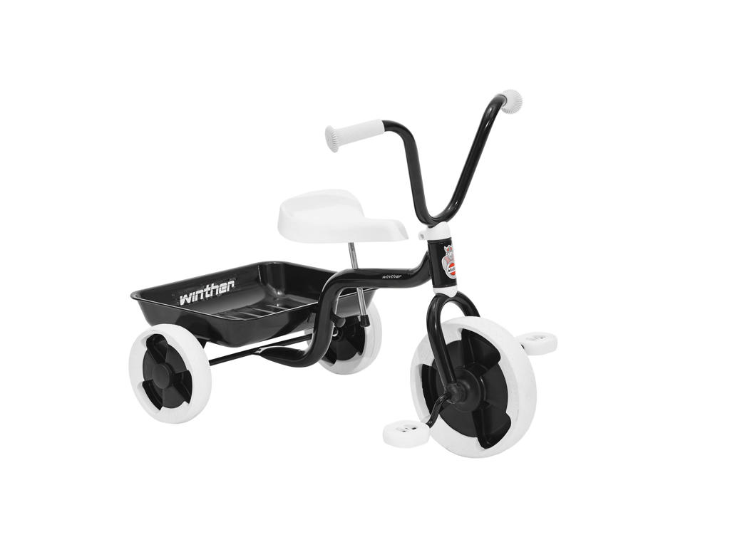 Trehjulet Cykel   Sort fra Winther
