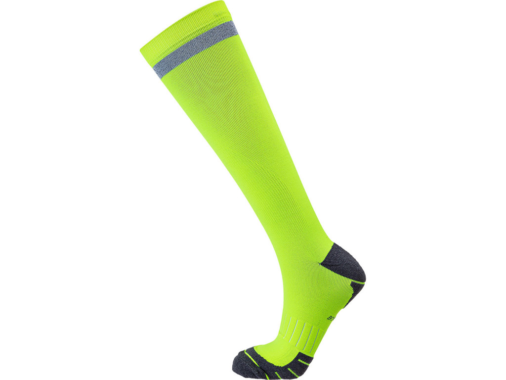 Torent Reflective Long   Løbestrømper M. Kompression   Safety Yellow    Str. 35  fra Endurance