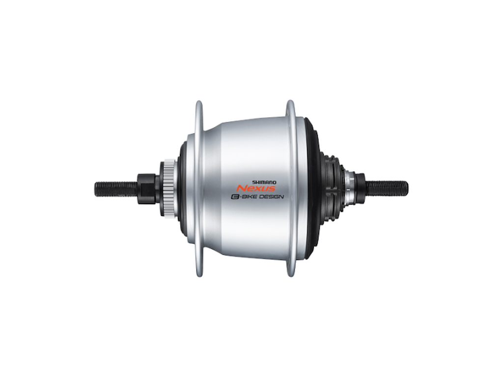 Nexus   Bagnav Med 5 Gear   187mm Aksel, Til 32 Eger   Sølv   Sg C7000 5d Til Skivebremse fra Shimano