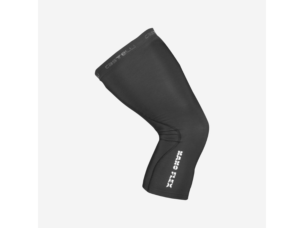 Nano Flex 3g Knævarmer   Løse Knæ   Sort   S fra Castelli