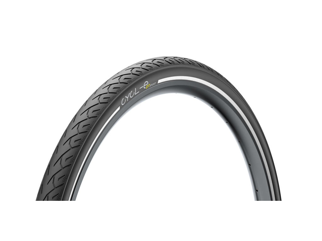 Downtown Sport   Godkendt Kanttrådsdæk Til E Bike   700x35c   Sort fra Pirelli