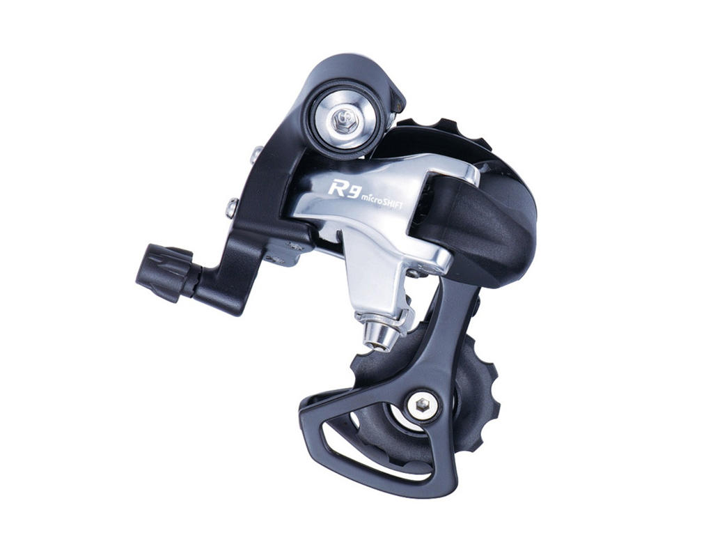 R9 Bagskifter 9 Speed   Short Cage fra Microshift