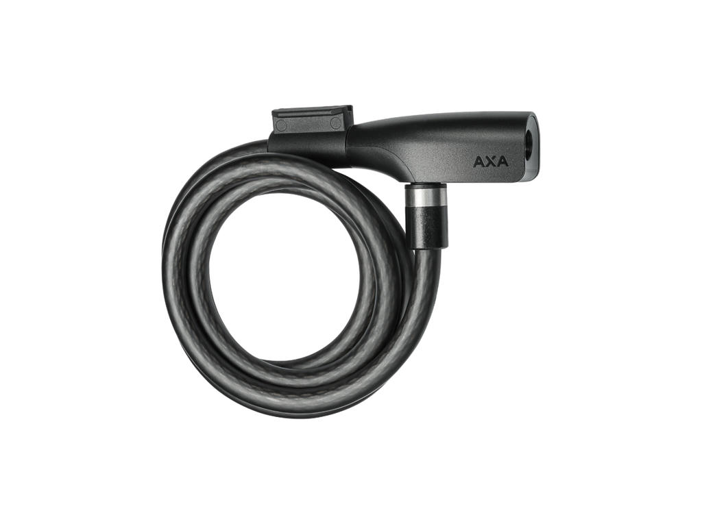 Axa Resolute 10 150   Spirallås Med Nøgle   150 Cm   Sort fra Axa Basta