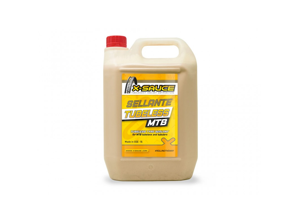 X Sauce Tubeless Væske   Mtb   5 Liter fra X-sauce