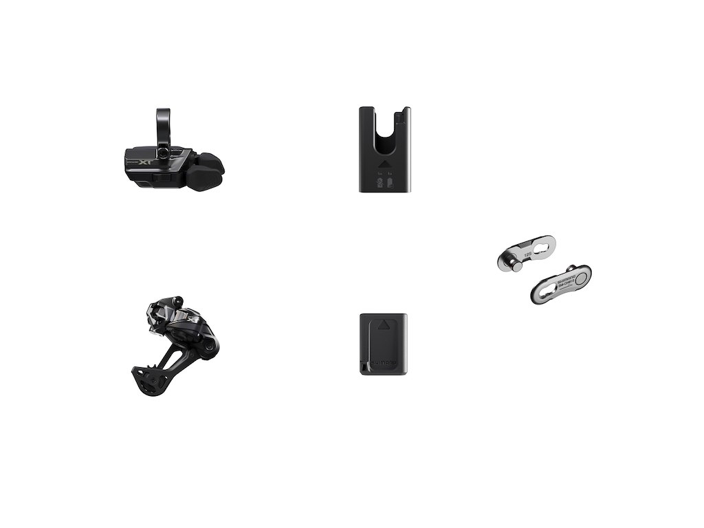 Xt M8250   Opgraderingskit   Di2   Elektronisk Trådløs   Sgs Og Trigger Med Klampe fra Shimano