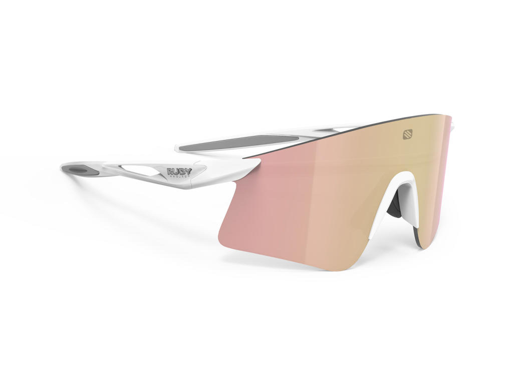 Astral X   Cykelbrille Med Multilaser Rose Gold Linse   Hvid fra Rudy Project