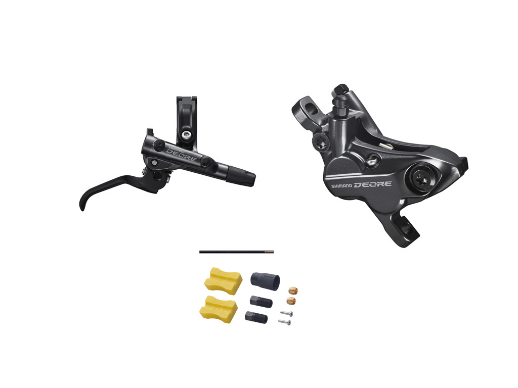Deore   Bremsesæt Hydraulisk Med 4 Stempler   Højre   M6120 fra Shimano