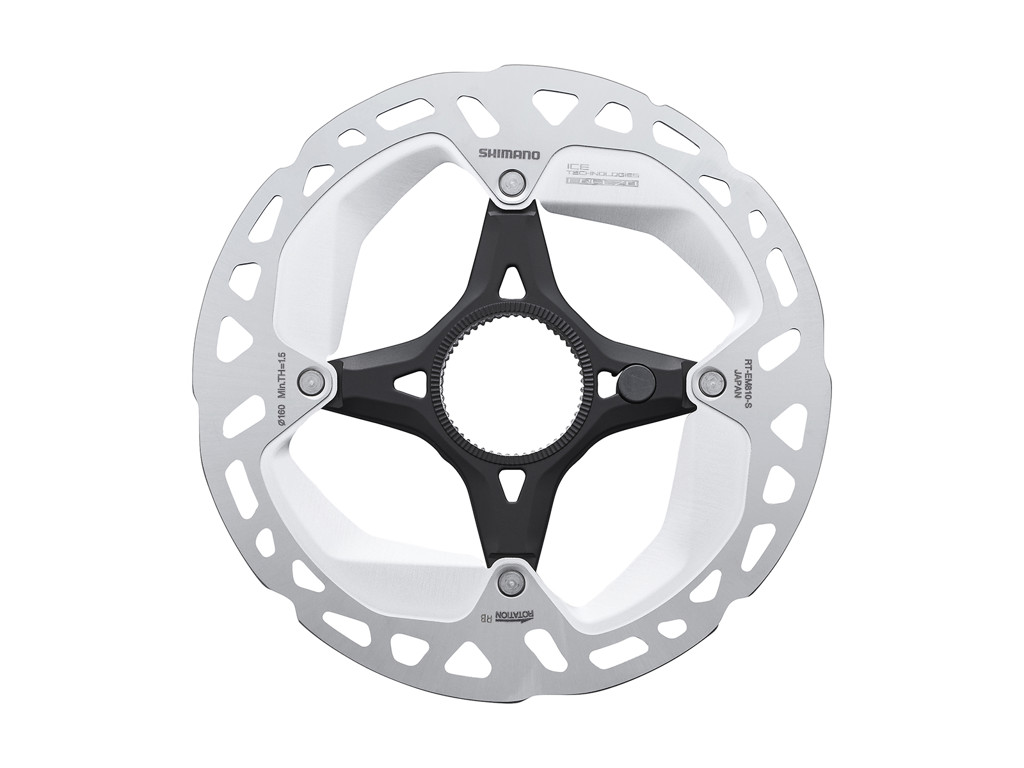 Xt Rotor   Ice Tech Em810 Ext   180 Mm Med Ice Tech Freeza   Til Center Lock fra Shimano