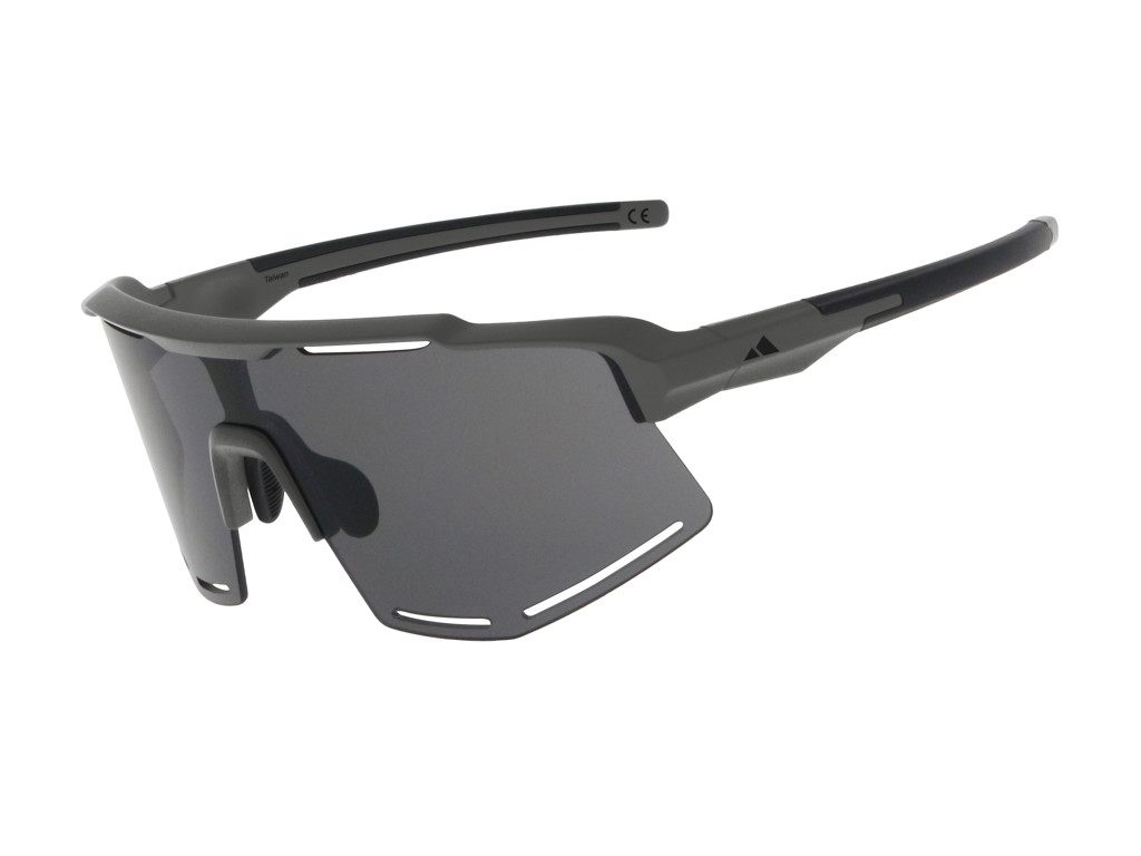 Col De La Madeleine  Cykelbrille   Smoked Pc Linse   Mat Grå fra Ongear