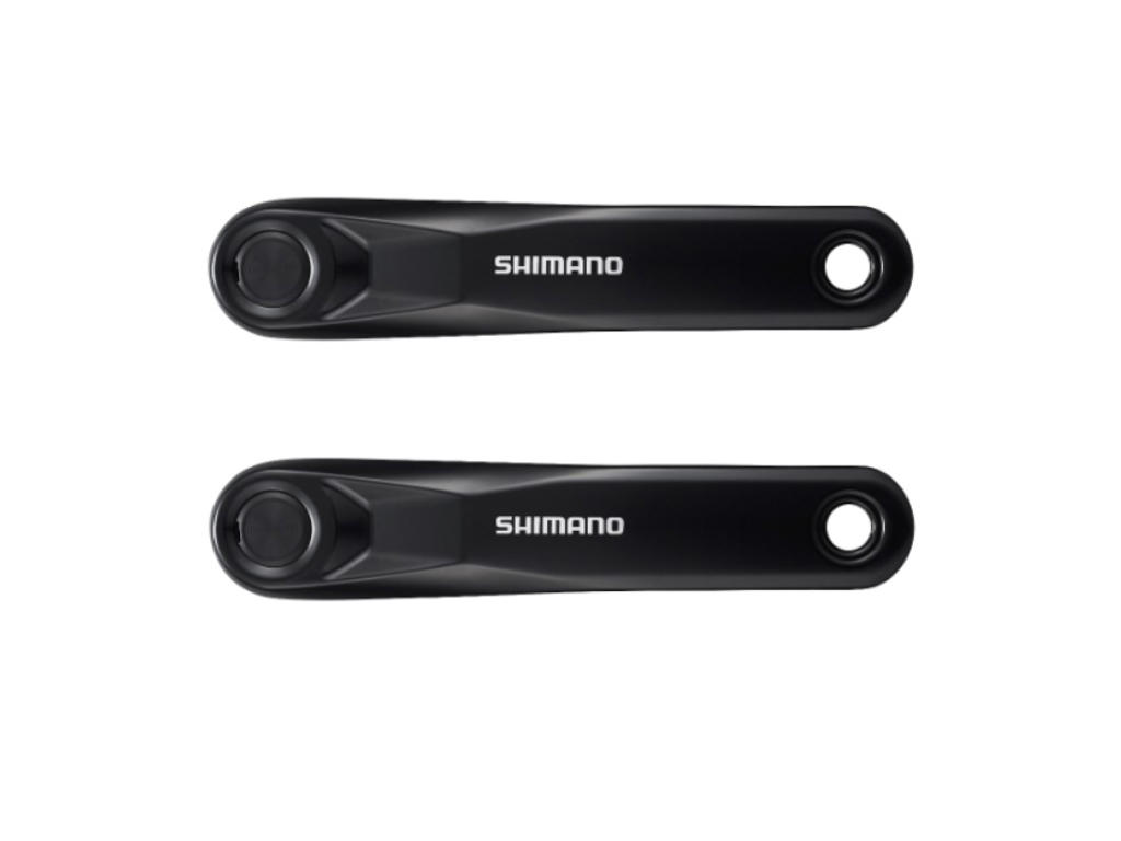 Steps   Pedalarms Sæt Til Fc E5010   175 Mm   Firkant Fit   Sort fra Shimano