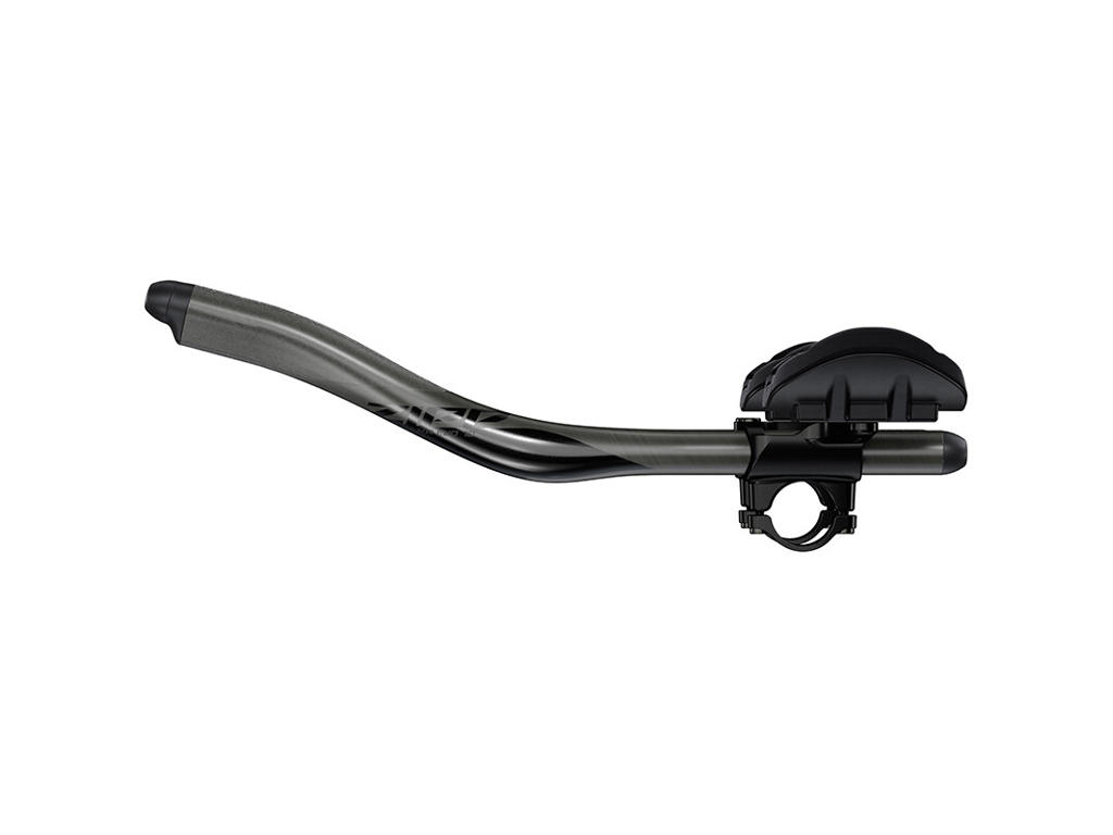 Vuka Clip Carbon Evo 70   Justerbar Tri Bøjle   Passer Til ø31,8 Mm Styr   Sort fra Zipp