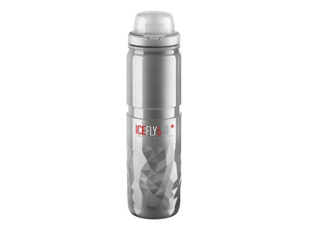 Ice Fly   Drikkedunk   650ml   100% Biologisk Nedbrydelig   Grå Med Rød Logo fra Elite
