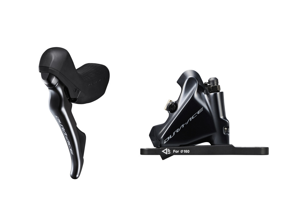 Dura Ace R9120   Skifte  Og Bremsegreb Venstre   Hydraulisk Kaliber Og Olieslange fra Shimano