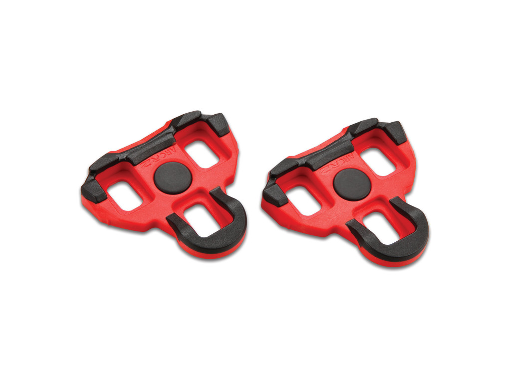 Vector Klamper Med Float   Look Keo Kompatible   Rød fra Garmin