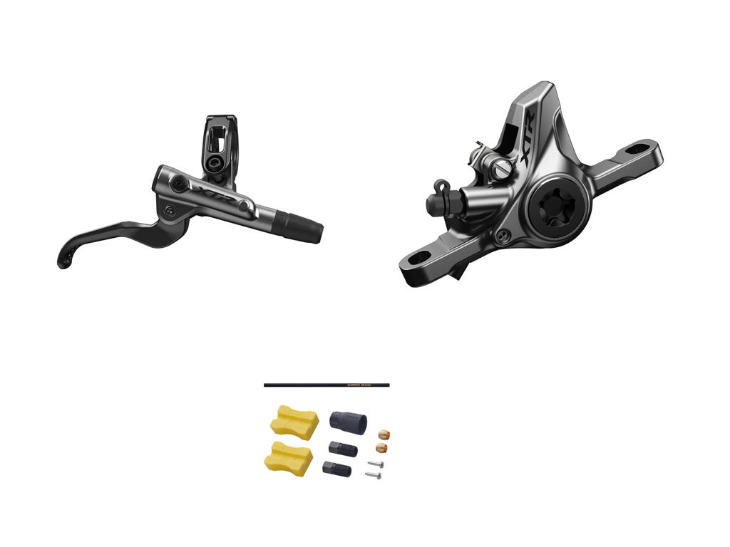 Xtr M9100   Hydraulisk Bremsesæt   Bag Højre   Resinl Klodser fra Shimano