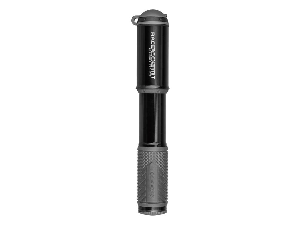 Racerocket   Minipumpe   8 Bar   120 Psi   Sort fra Topeak