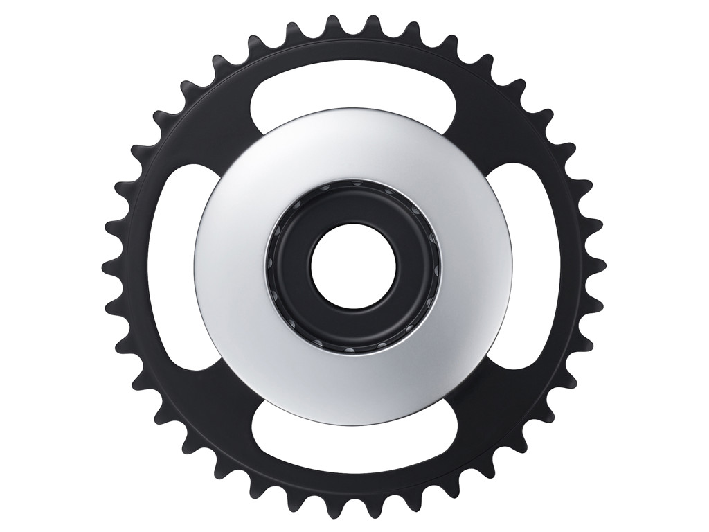 Steps   38 Tands Klinge Sort   Sm Cre61   Uden Kædebeskytter fra Shimano