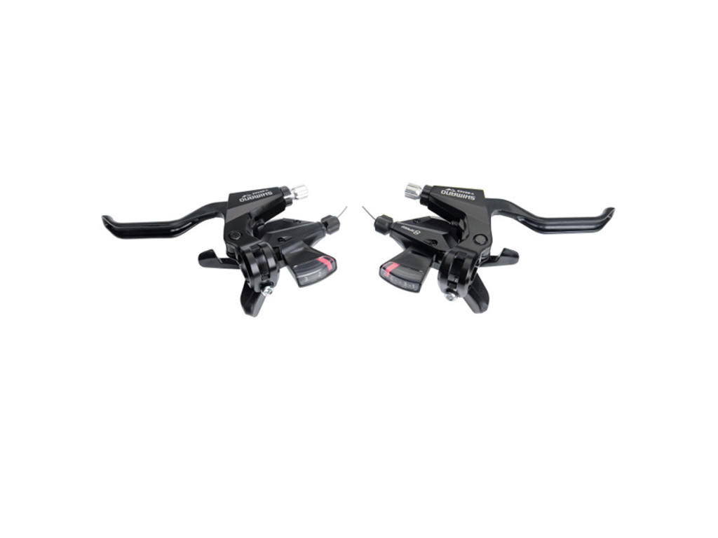 Sti Grebsæt   3 X 8 Speed   Sort   Mtb Trekking St M310 fra Shimano