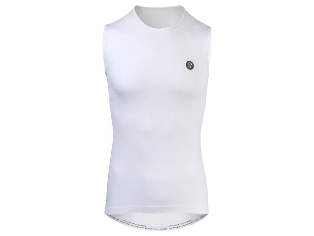 Everyday Base Layer   Svedundertrøje   Uden ærmer   Hvid   Str. S M fra Agu