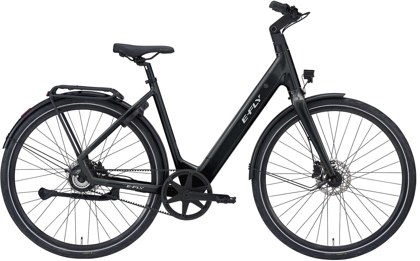 E Fly Eos Shopping Dame 2026   Stardust Black Metallic fra E-fly