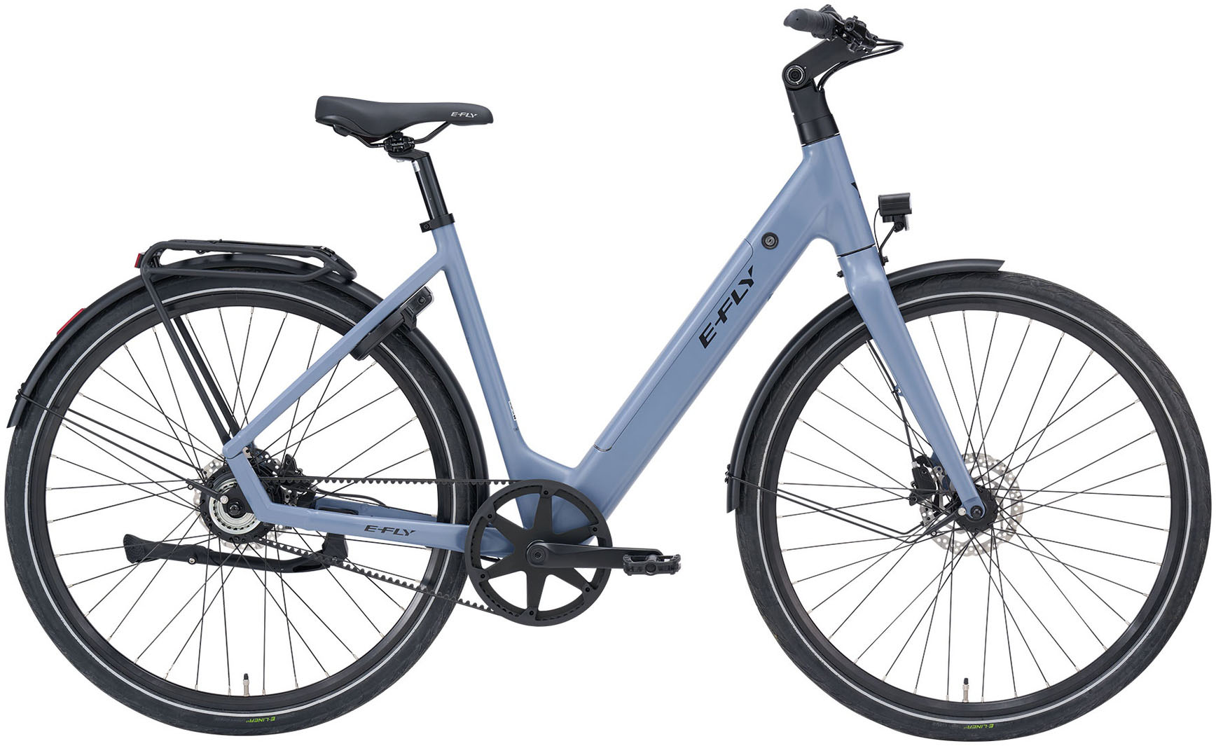 E Fly Eos Shopping Dame 2026   Velvet Blue Matt fra E-fly