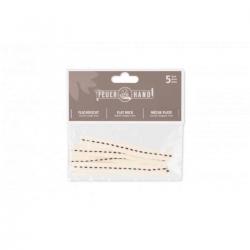 Flat Wick 12 Cm For   276 (5 Pcs   Lygteholder fra Feuerhand