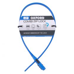 Oxford Combi Zip Lock Blå   Cykellås fra Oxc