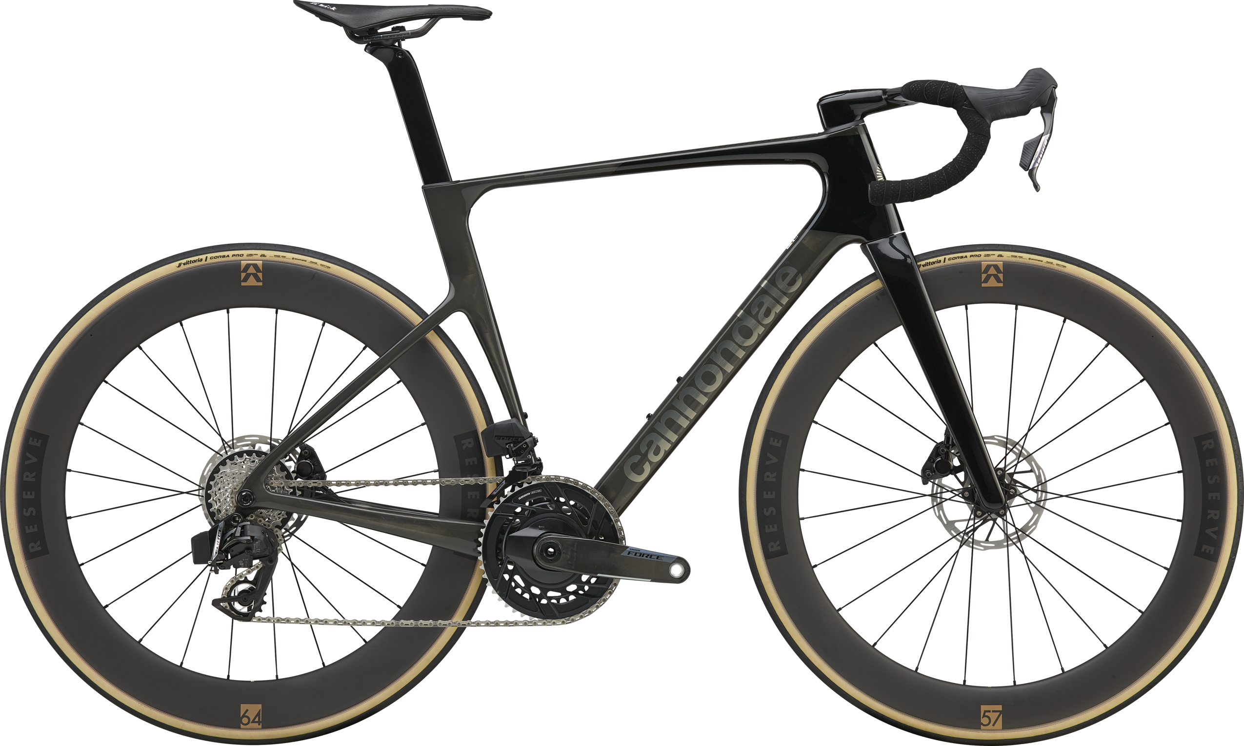 Supersix Evo 1 2026   Matte Black fra Cannondale