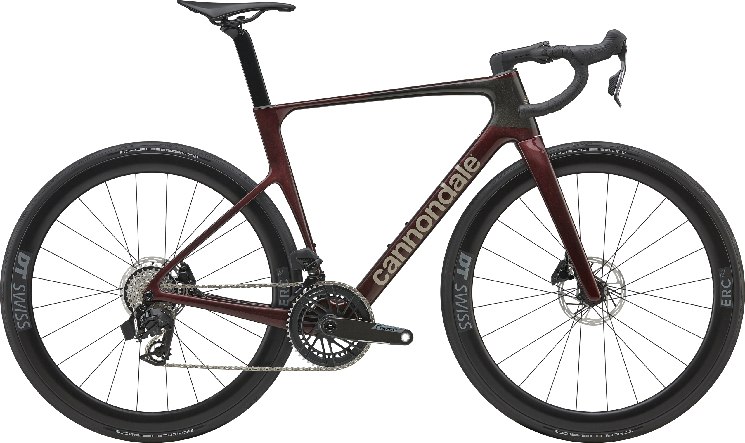 Supersix Evo 3 2026   Cherry Lacquer fra Cannondale