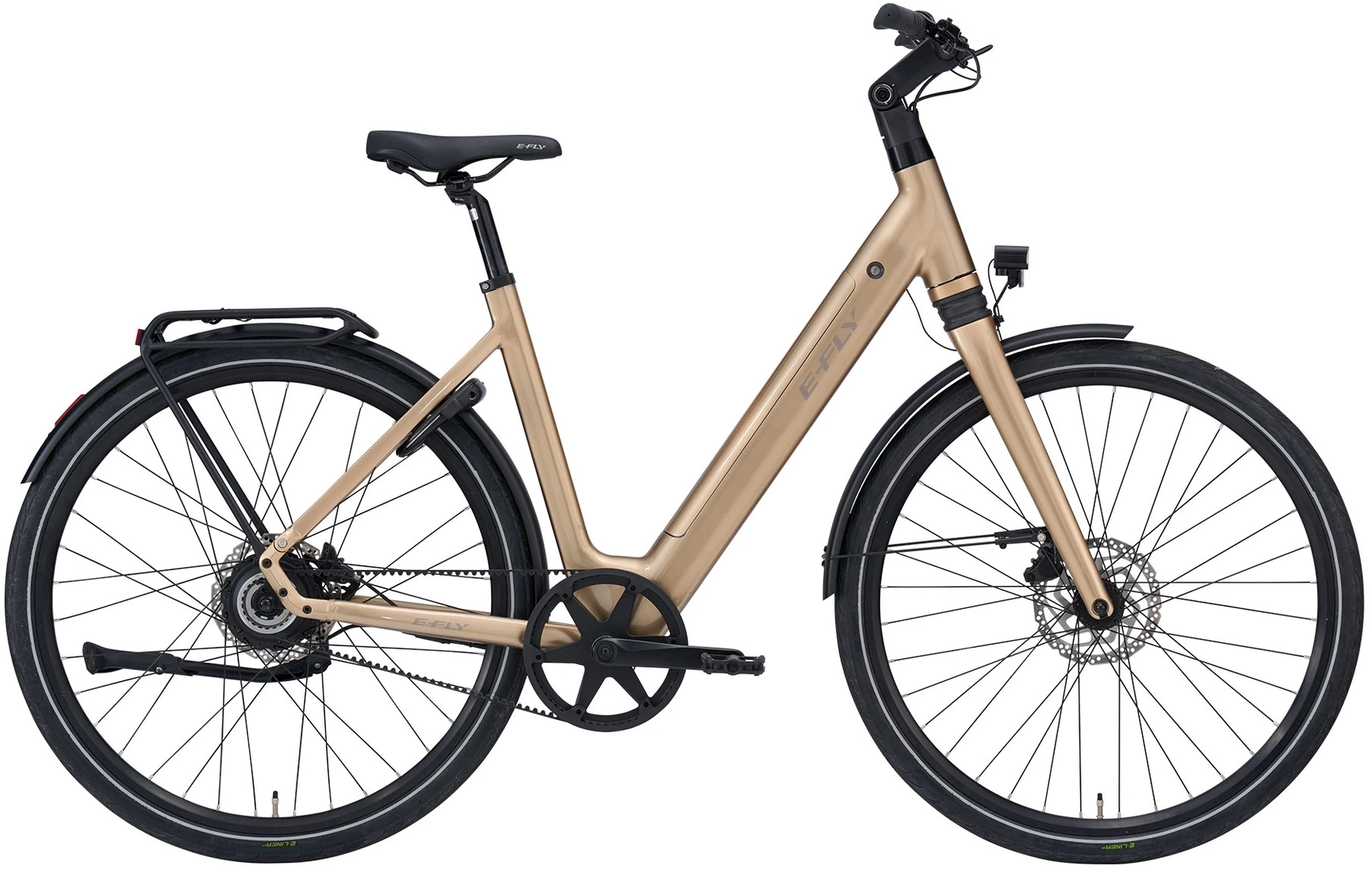 E Fly Eos Prime Dame 2026   Champagne Metallic fra E-fly