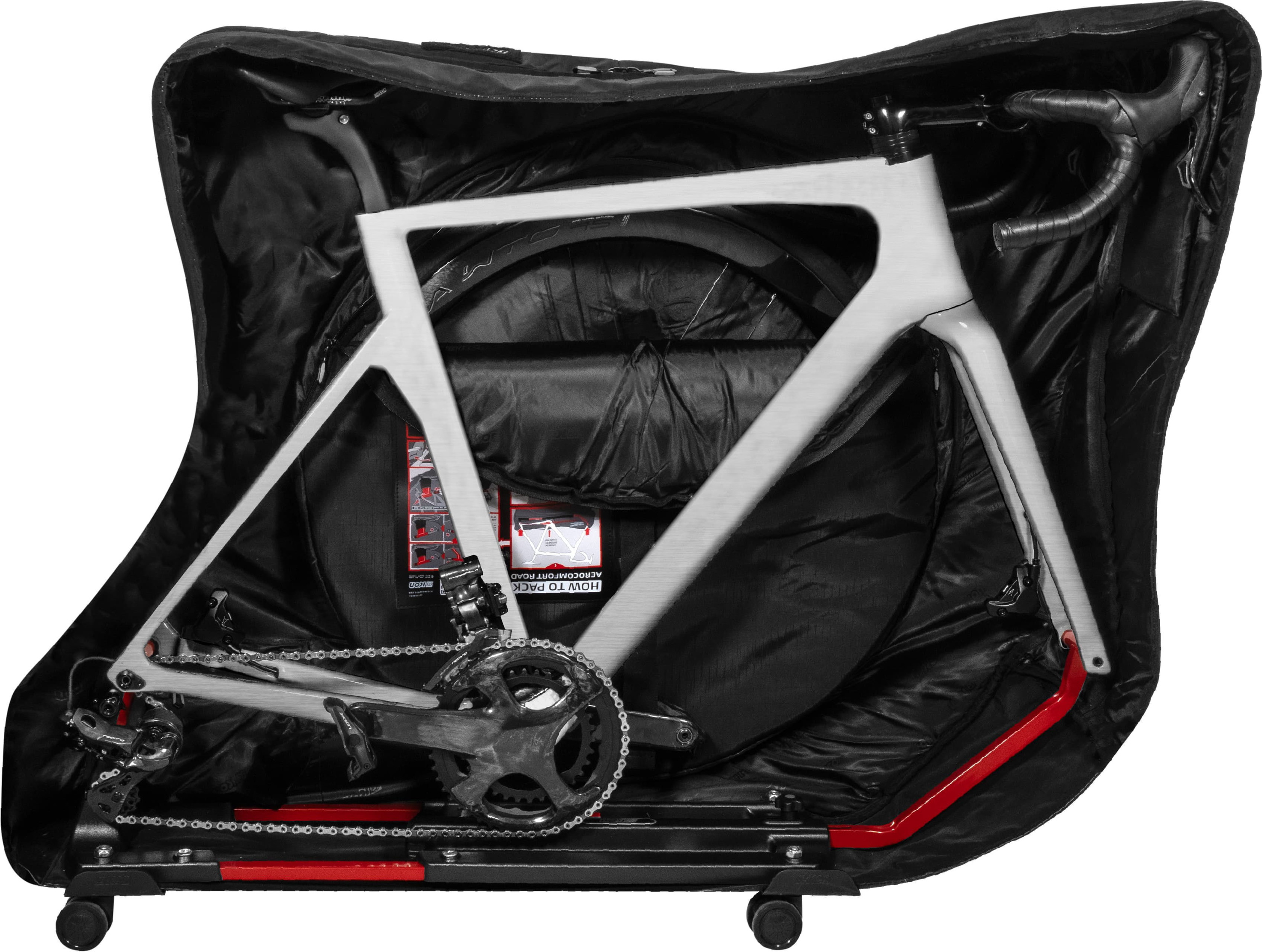 Aerocomfort 3.0 Tsa Road Bike Travel Bag fra Scicon