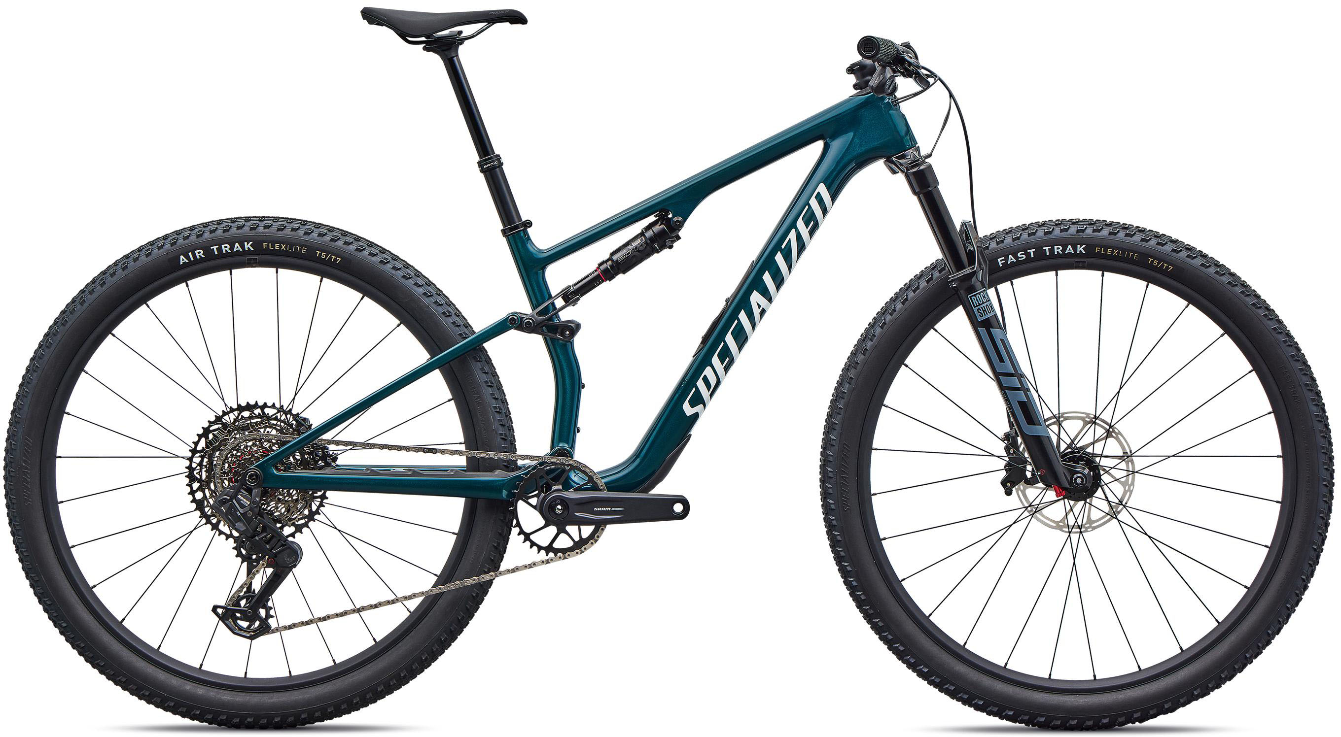Epic 8 Comp 2026   Gloss Emerald Metallic   White fra Specialized