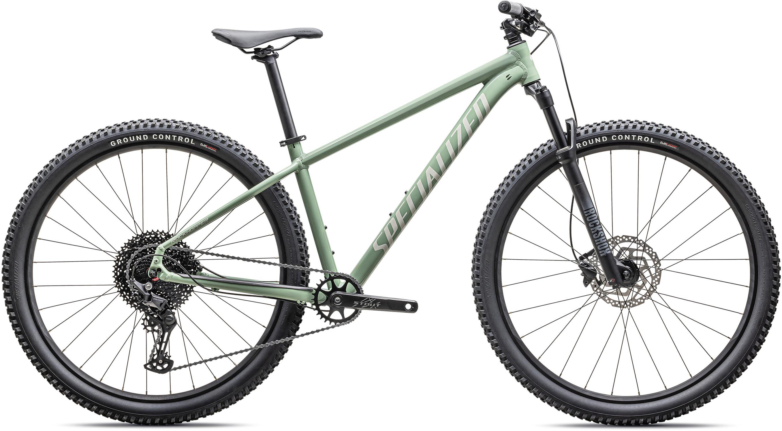 Rockhopper Comp 27.5" 2026   Gloss Pistachio   White Mountains fra Specialized