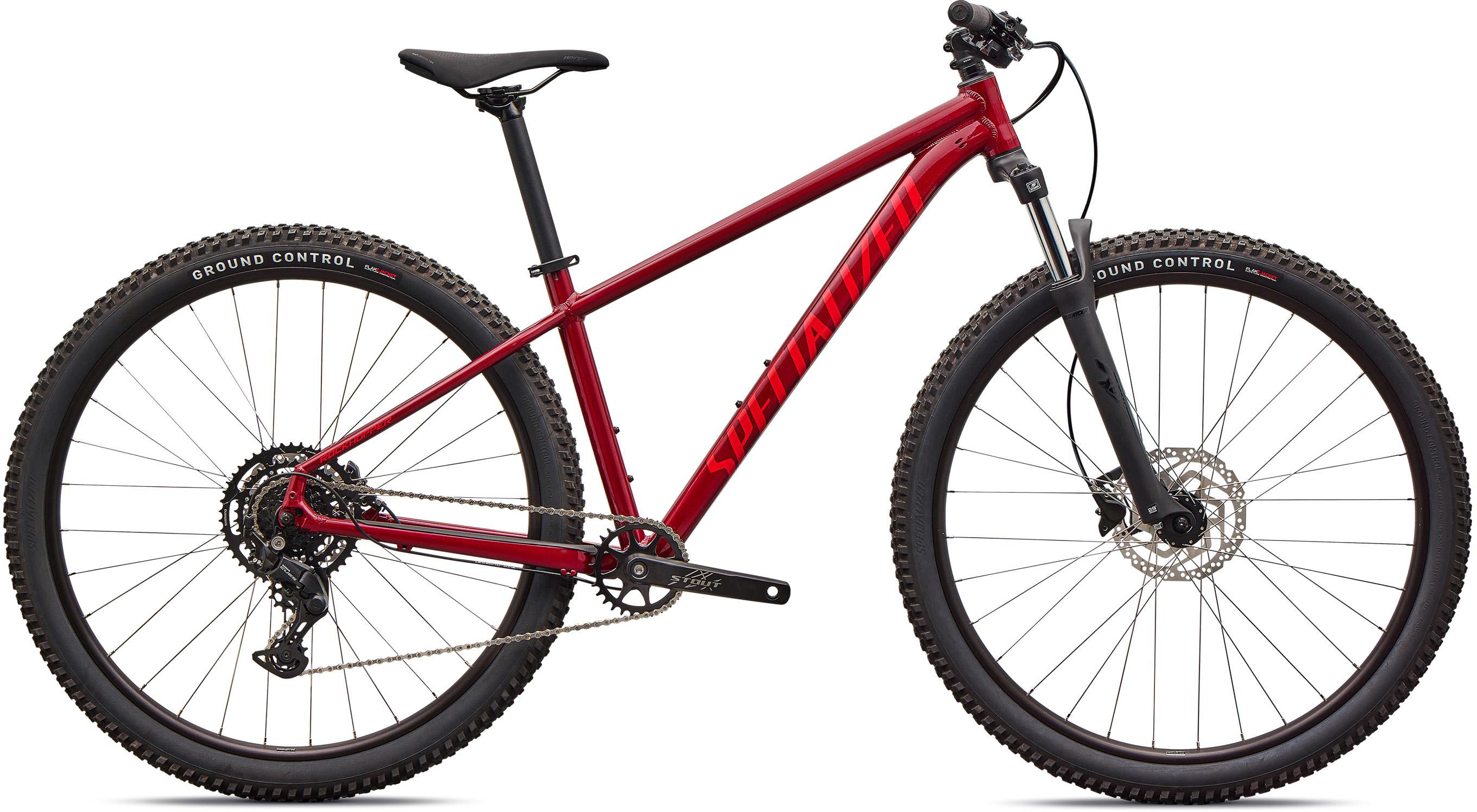 Rockhopper Sport 27.5" 2026   Gloss Maroon   Deep Green fra Specialized
