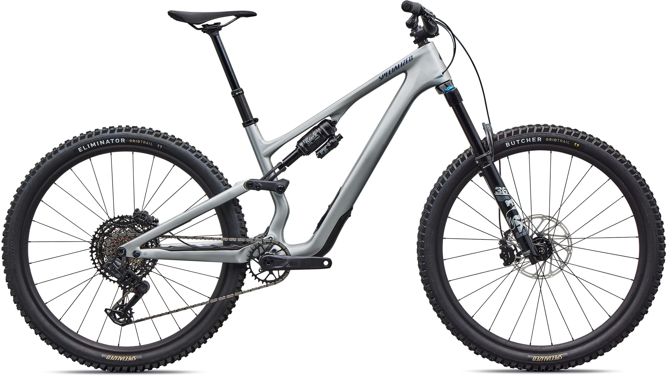 Stumpjumper 15 Evo Comp 2026   Gloss Shadow Silver fra Specialized