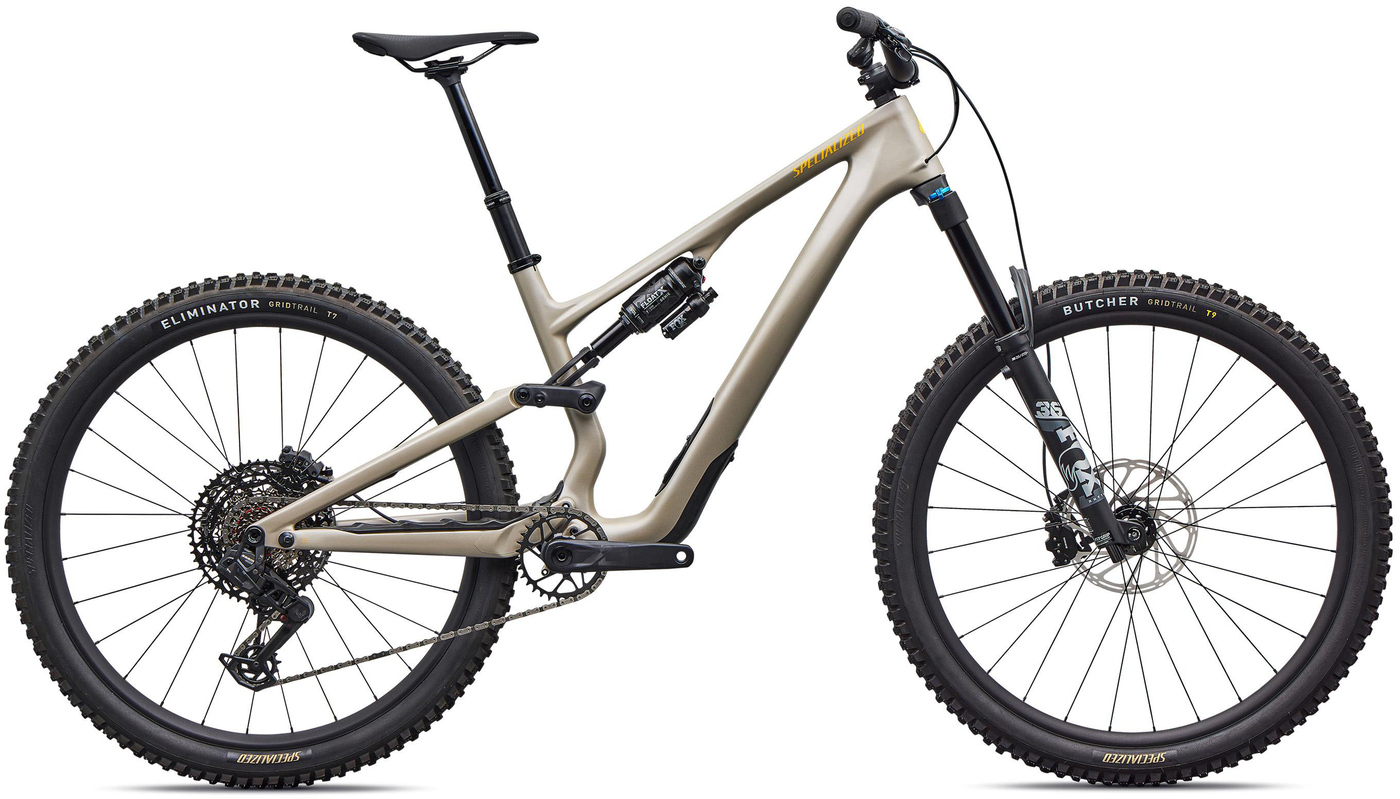Stumpjumper 15 Evo Comp 2026   Satin Sandstone Metallic fra Specialized