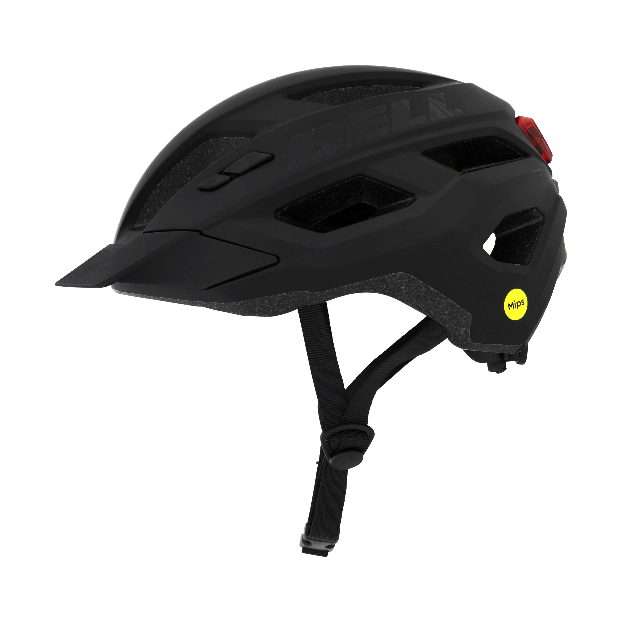 Bell Kick Led Mips I Sort   Cykelhjelm   Onesize (53 60 Cm) fra Bikers Best
