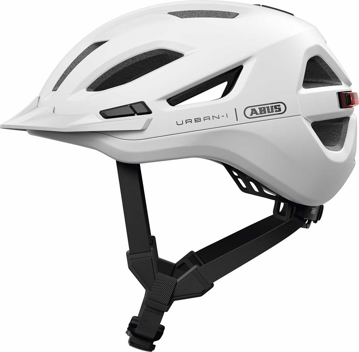 Urban I 4.0 Ace Polar White   Cykelhjelm   Small (51 55 Cm) fra Abus
