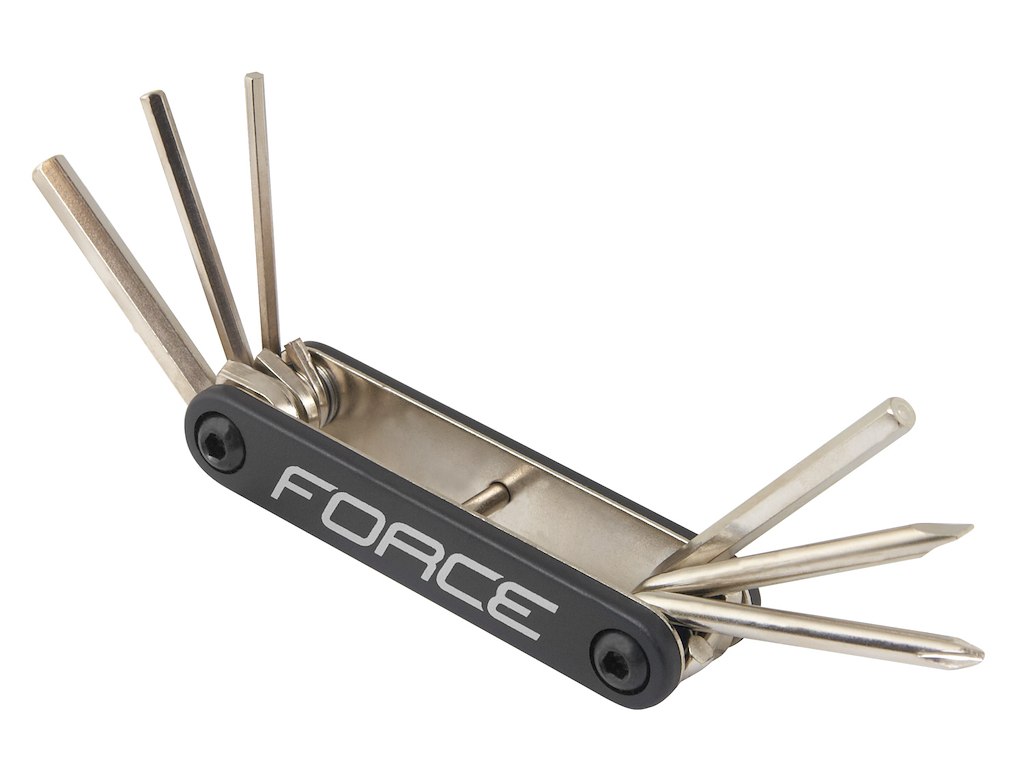 Mini Six Multitool Med 6 Funktioner fra Force