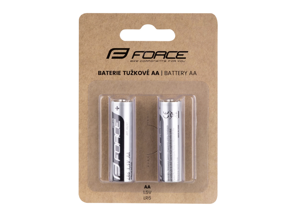 Aa Batterier   2 Stk fra Force