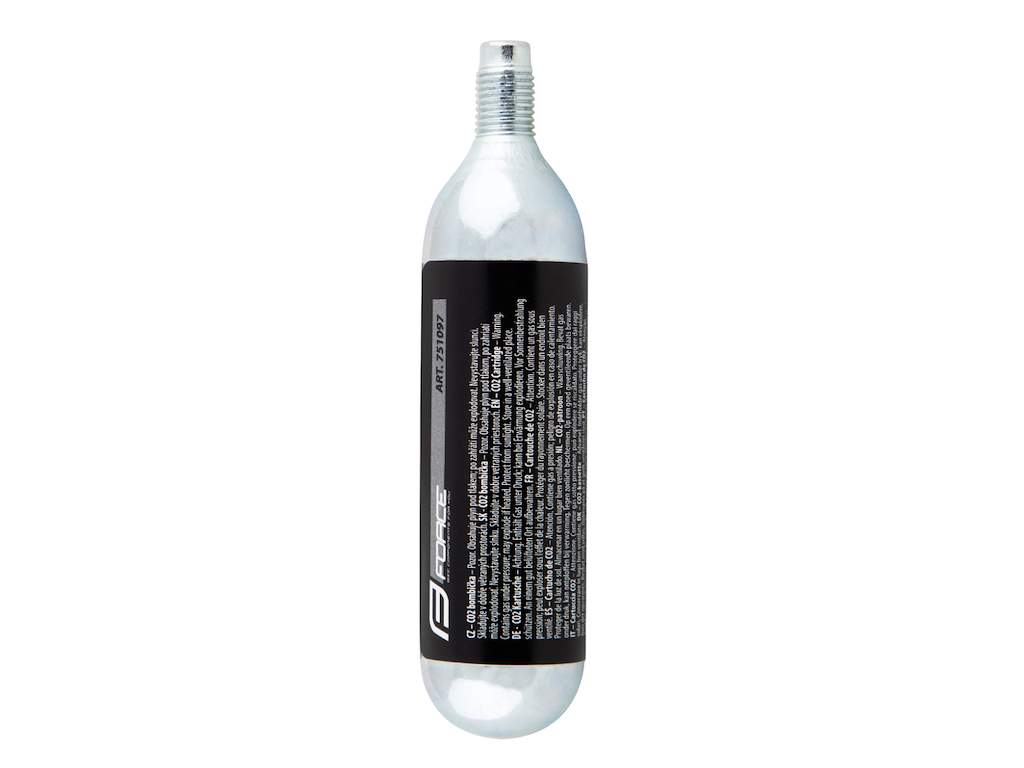 Co2 Patron   25 Gram   Med Gevind fra Force