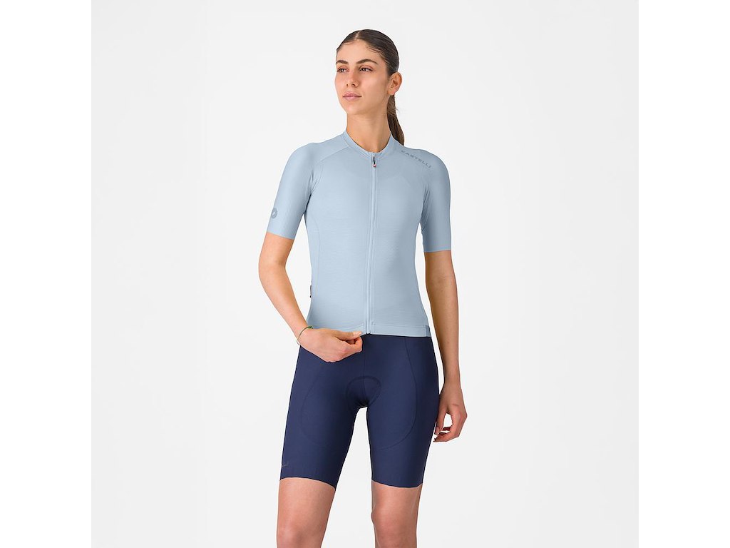 Espresso 2 W Jersey   Cykeltrøje   Korte ærmer   Dame   Winter Sky   Xs fra Castelli