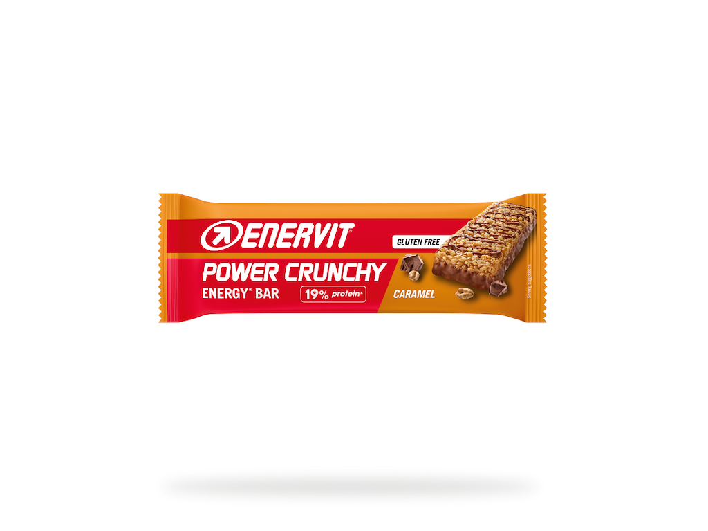 Sport Power Bar   Crunchy Caramel   40 Gram fra Enervit