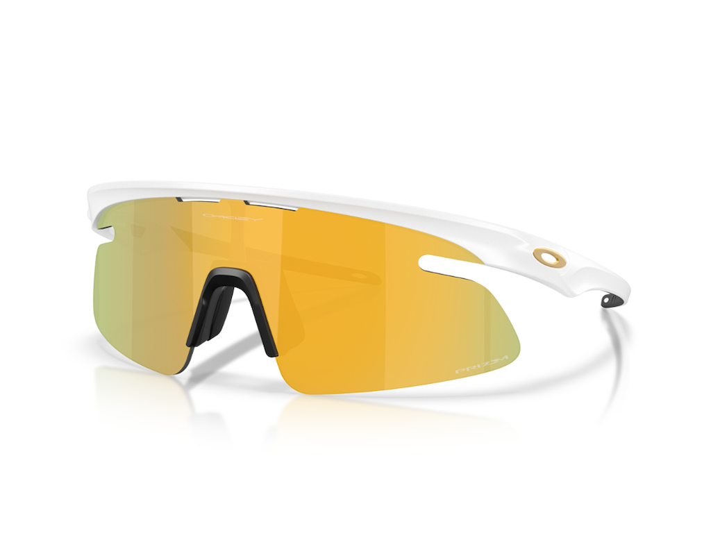Rslv Lite   Cykelbriller   Matte White Prizm 24k fra Oakley