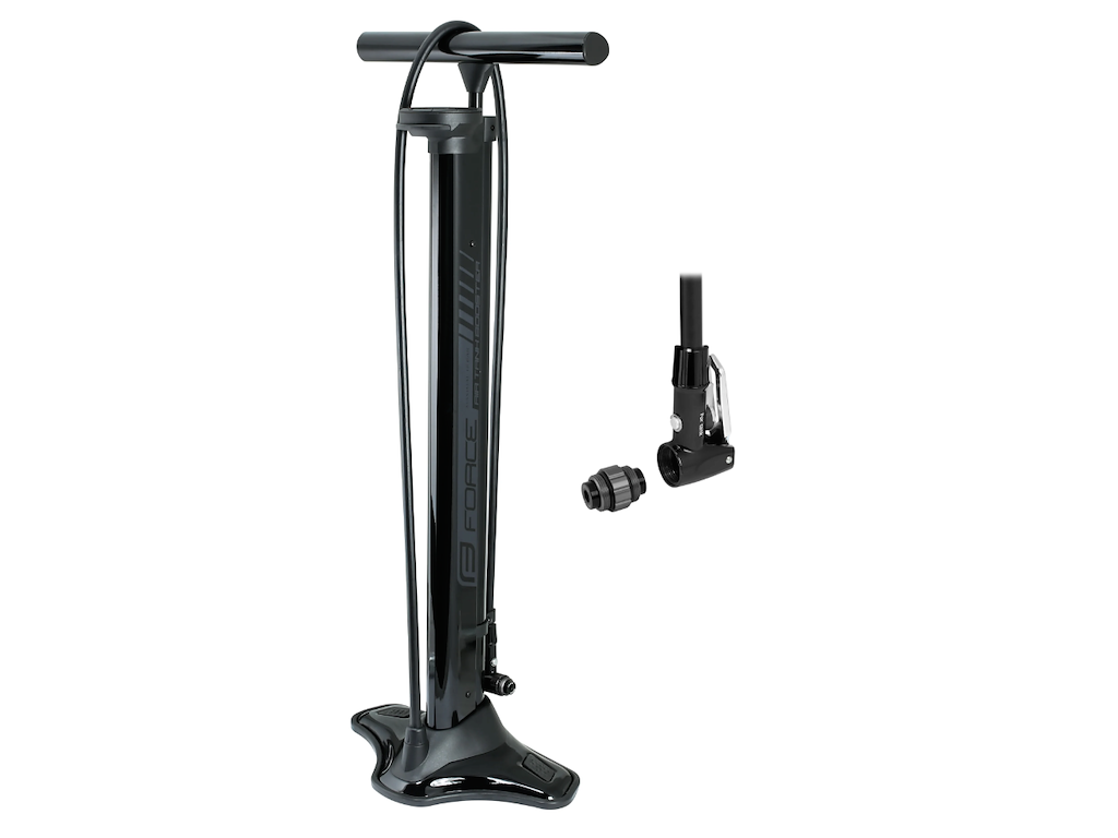 Air Tank Booster Fodpumpe   Med Manometer   18 Bar 260 Psi   Sort fra Force