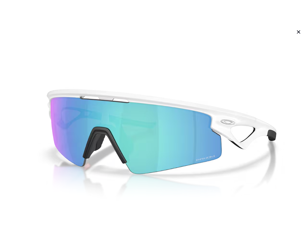Sphaera Strike   Cykelbriller   Herre   Matte White   Prizm Sapphire fra Oakley